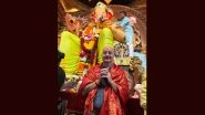 Ganesh Chaturthi 2025: Anupam Kher Offers Prayers to Famous Lalbaugcha Raja in Mumbai Without VIP Arrangements (See Pics)