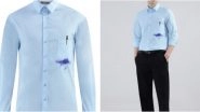 INR 72K Moschino &lsquo;Ink Leak&rsquo; Pocket Shirt Goes Viral: Netizens Amused by the Quirky &lsquo;Daag Acche Hain?&rsquo; Luxury Fashion Design (See Pics)