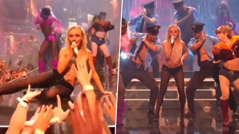MTV Video Music Awards 2025: Sabrina Carpenter Raises Awareness for Transgender Rights With Song &lsquo;Tears&rsquo; (Watch Video)