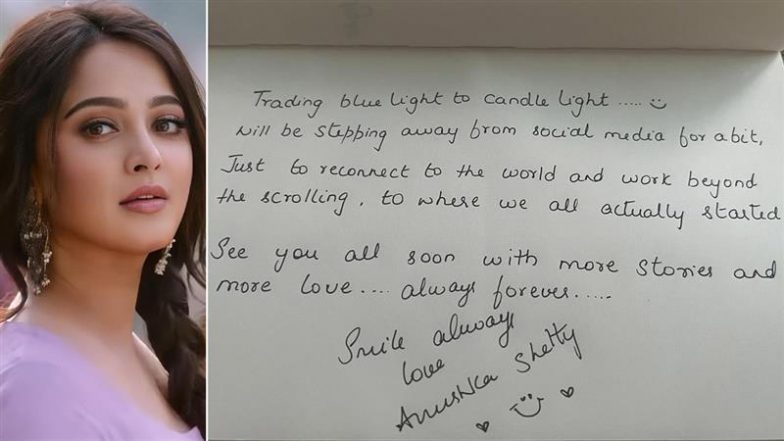 &lsquo;See You All Soon&rsquo;: &lsquo;Ghaati&rsquo; Actress Anushka Shetty Announces Short Break From Social Media After Film&rsquo;s Release (View Post)