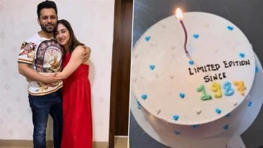 ‘Soo Glad You Were Born’: Disha Parmar’s Heartfelt Birthday Wish for Husband Rahul Vaidya (View Pics)