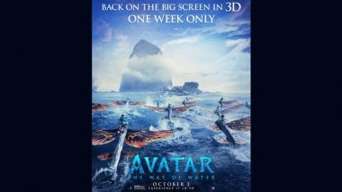 ‘Avatar - The Way of Water’ Re-Release: James Cameron’s Blockbuster Returns to Indian Theatres on October 2, 2025