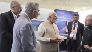SEMICON India 2025: PM Narendra Modi Attends 4th Edition at Delhi’s Yashobhoomi (Watch Video)