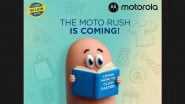 Motorola Teases &lsquo;Big Billion Moto Rush&rsquo; Sale for Smartphone Deals in Upcoming Flipkart Big Billion Days 2025