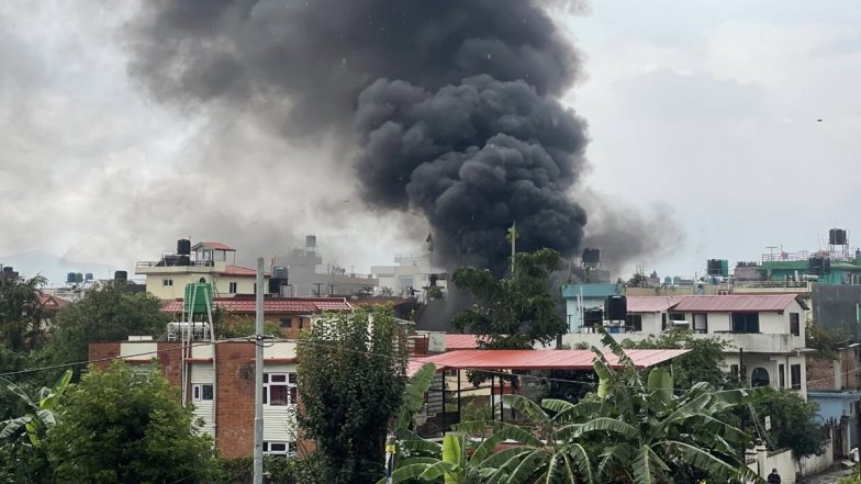 Gen Z Protests: Nepal PM KP Sharma Oli’s Home Set on Fire, Other Top Leaders' Houses Torched As Unrest Escalates (Watch Videos)