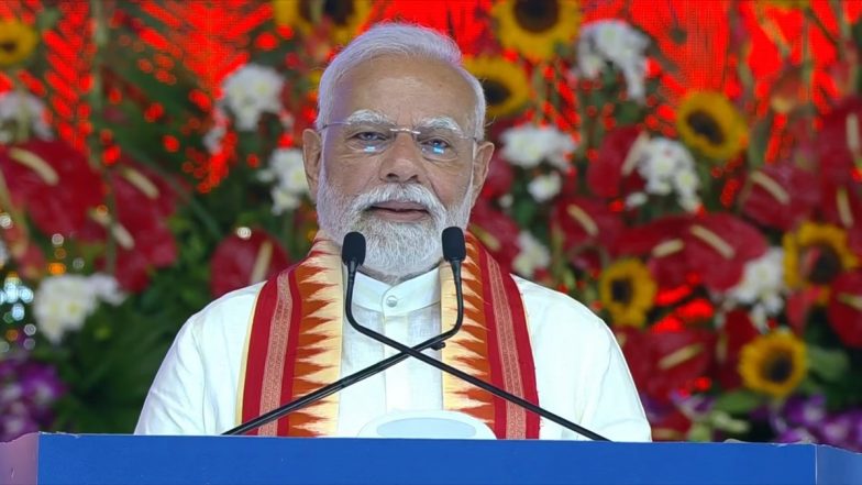 Mann Ki Baat: PM Narendra Modi Urges Citizens To Share Suggestions for Celebrating 150 Years of India’s National Song, Says ‘Vande Mataram Evokes Maternal Affection of Maa Bharati’