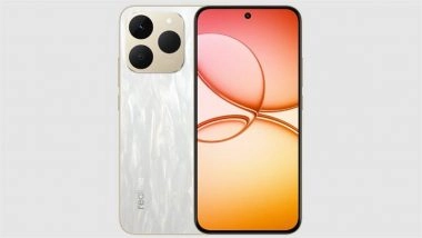 Realme 15T 5G Sale Goes Live in India Today, Smartphone Offers 7,000mAh Battery and MediaTek D6400 MAX Processor; Check Price, Features and Specifications