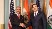 S Jaishankar to Meet US Secretary of State Marco Rubio in New York Today Amid H-1B Visa Fee Hike Concerns