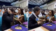 71st National Film Awards: Rani Mukerji Helps Shah Rukh Khan Wear Medal, Fans Adore the Moment (Watch Video)