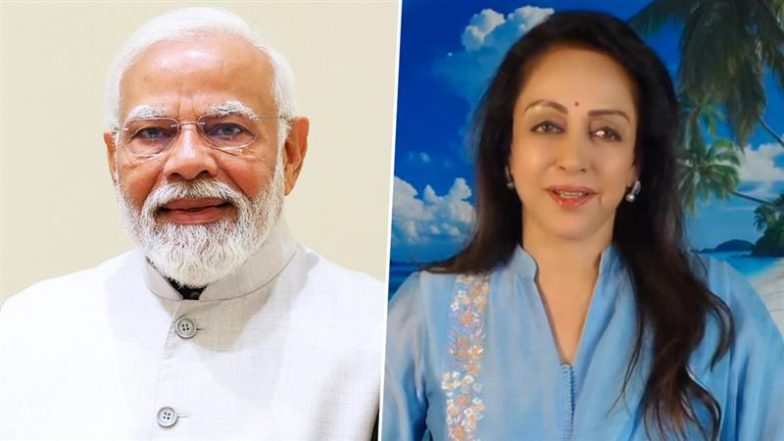 PM Narendra Modi Birthday: Hema Malini Prays for Prime Minister’s Health and Long Life on His 75th (Watch Video)