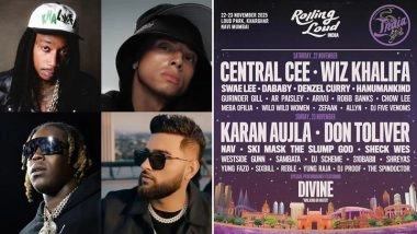 Rolling Loud India 2025: Karan Aujla, Wiz Khalifa, Central Cee to Headline Global Hip-Hop Festival's Debut in Mumbai