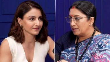 ‘Disadvantage’: Smriti Irani Reveals How Her Fame as 'Kyunki Saas Bhi Kabhi Bahu Thi' Actress Affects Her Political Career, As She Speaks on Soha Ali Khan’s Podcast ‘All About Her’ (Watch Video)