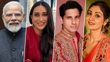 PM Narendra Modi Birthday: Karishma Kapoor, Sidharth Malhotra and Shilpa Shetty Honour PM Modi’s Inspiring Leadership (View Posts)