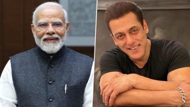 PM Narendra Modi Birthday: Salman Khan Extends Warm Wishes to the Prime Minister on His 75th (View Post)