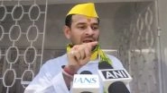 &lsquo;Maa Shabd Par Rajneeti Nahin Honi Chahiye&rsquo;: Tej Pratap Yadav Advises Congress, BJP to Not Do Politics on Word Mother, Says &lsquo;It Is a Sin&rsquo; (Watch Video)