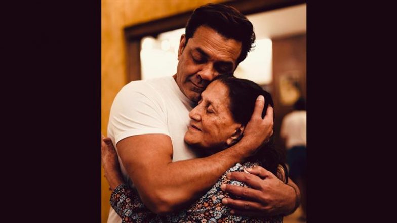 &lsquo;Love You Maa&rsquo;: Bobby Deol Shares Emotional Birthday Post for Mother Prakash Kaur (View Pics)