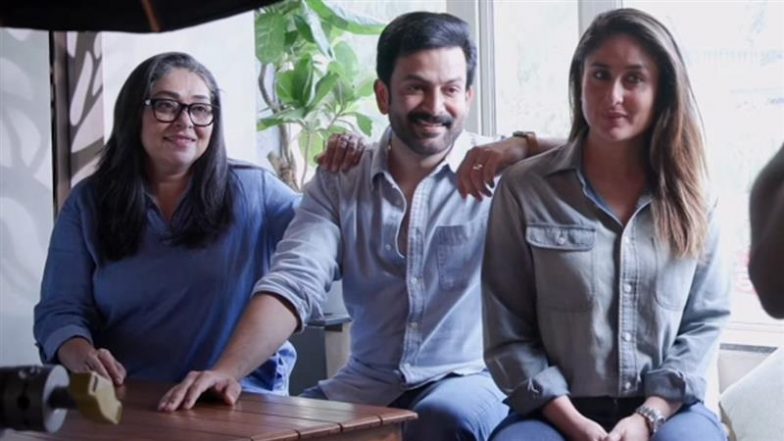‘Daayra’: Kareena Kapoor Khan Begins Shooting Her 68th Film With Meghna Gulzar and Prithviraj Sukumaran (Watch Video)