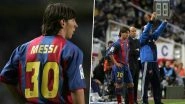 &lsquo;Incredible&rsquo; Lionel Messi Shares Post As Star Argentina Footballer Celebrates 21st Anniversary of His Barcelona Debut