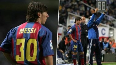 ‘Incredible’ Lionel Messi Shares Post As Star Argentina Footballer Celebrates 21st Anniversary of His Barcelona Debut