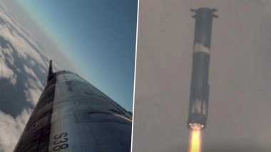Starship Flight 11: Elon Musk’s SpaceX Successfully Completes 11th Test Flight, Booster Splashes Down in Gulf of Mexico With Key Data for Next-Generation Rocket (Watch Videos)