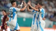 Argentina 1-0 Venezuela, International Friendly 2025: Giovani Lo Celso Hits Decisive Goal As Lionel-Messi Sans La Albiceleste Notch Narrow Win
