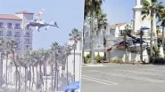 Huntington Beach Chopper Crash: Narrow Escape for Man as Helicopter Crashes Near Los Angeles, Chilling Video Surfaces