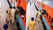 RPF Officers Save Life of Woman at Uttar Pradesh&rsquo;s Prayagraj Junction, Video Goes Viral