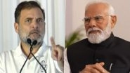 &lsquo;Indira Gandhi Was a Woman, but She Had More Guts Than This Man&rsquo;: Rahul Gandhi Targets PM Narendra Modi, Challenges Him to Call Out Donald Trump Over Claims Regarding India-Pakistan War (Watch Video)