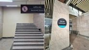Why Is There a &lsquo;Staircase to Nowhere&rsquo; at Mumbai Metro Aqua Line&rsquo;s Cuffe Parade Station? MMRCL Responds After Photo Goes Viral