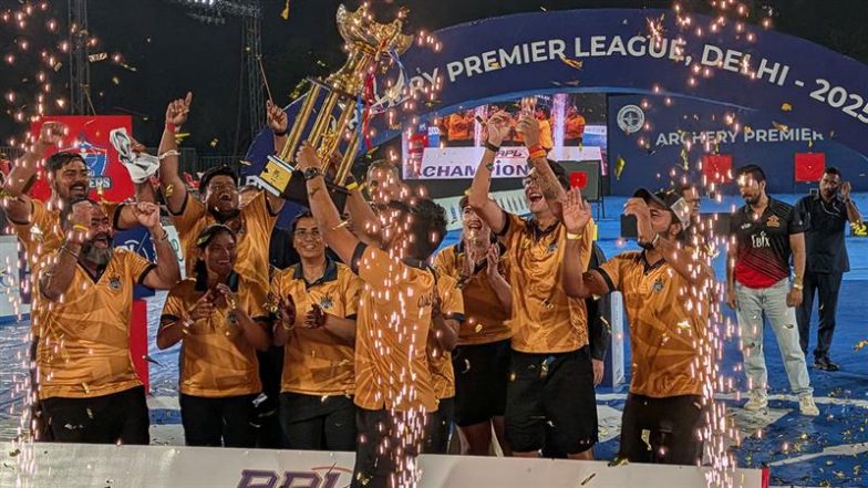 APL 2025: Rajputana Royals Crowned Champions of Inaugural Archery Premier League After Win Over Prithviraj Yodhas