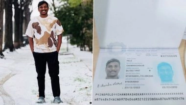 Hyderabad Student Killed in US: Dental Student Pole Chandrashekhar Shot Dead While Working at Gas Station in Dallas; Family Seeks Centre and State’s Help to Bring Back Mortal Remains