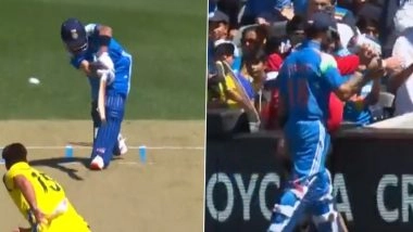 IND vs AUS 2nd ODI 2025: Virat Kohli Waves Fans Goodbye Following Four-Ball Duck at Adelaide (Watch Video)