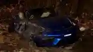 Mumbai Accident: Porsche Crashes Into Divider While Racing BMW on Western Express Highway (Video)