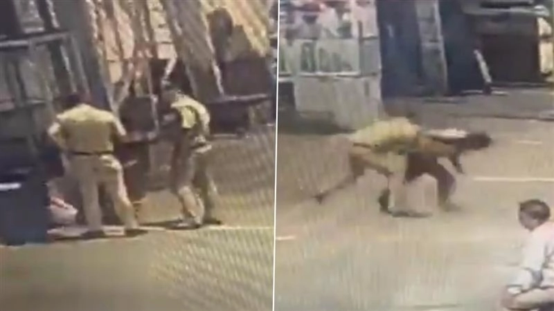 Suicide Bid at Dadar Railway Station: Commuter Tries To End Life by Stabbing Self in Mumbai, Alert Home Guard Prevents Tragedy (Watch Video)