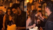 'Saiyaara' Fame Aneet Padda Rings in 23rd Birthday With Rumoured Beau Ahaan Panday in London; Couple&rsquo;s Cake-Cutting Video Goes Viral (Watch)