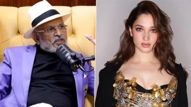 'Kya Dhudiya Badan Hai’: Annu Kapoor Vulgar Comment About Tamannaah Bhatia’s ‘Milky Body’ While Reacting to ‘Aaj Ki Raat’ Song Viral; Netizens Slam His Lewd Comments, Call Him ‘Ashleel’ (Watch Video)