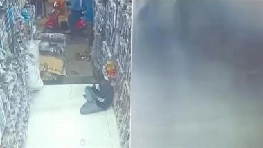 Kanpur Scooty Blast: CCTV Video Captures Exact Moment 2 Scooters Exploded in Mishri Bazaar, 8 Injured