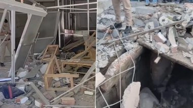 Farrukhabad Blast: 2 Dead, 5 Injured in Explosion at Coaching Centre in Uttar Pradesh, Further Investigation Is Underway (Watch Videos)