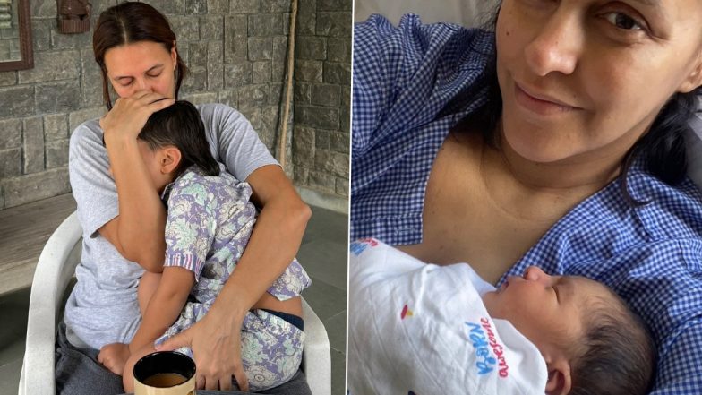 Neha Dhupia’s Baby Boy Guriq Singh Dhupia Bedi Turns 4: ‘You Make Mamas World Go Round’ (See Pics)