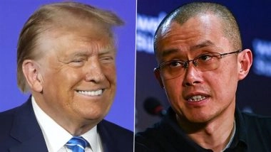 Binance Founder CZ Pardoned: US President Donald Trump Pardons Convicted Changpeng Zhao Over Money-Laundering Violations