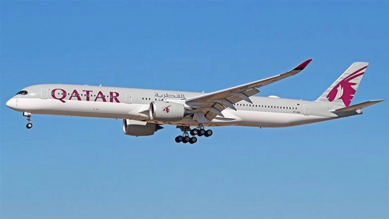 Qatar Airways Flight QR816 From Doha to Hong Kong Diverted to Ahmedabad, Makes Precautionary Emergency Landing Due to Technical Issue