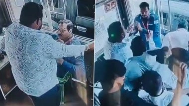 ‘Do You Know Who My Father Is?’: BJP Leader Vijayagouda Patil’s Son Samarthgouda Beats Toll Staffer for Asking Him to Pay Fee in Kannolli; Video Goes Viral