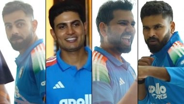 Virat Kohli, Rohit Sharma, Shubman Gill and Other Team India Members Enjoy Fun Photoshoot Ahead of IND vs AUS 1st ODI 2025 (Watch Video)