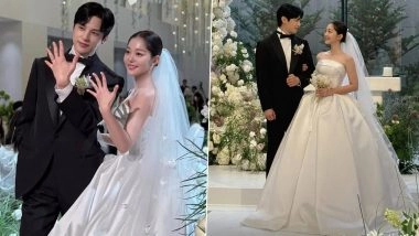 ‘Single-Minded Dandelion’ Stars Kim Ga Eun and Yoon Sun Woo Get Married in Seoul After 10 Years of Dating – First Picture of Newlyweds Out!