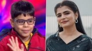 &lsquo;Horrible Bunch of Bullies&rsquo;: Chinmayi Sripada Defends 10-YO Overconfident &lsquo;KBC17&rsquo; Junior Contestant Ishit Bhatt Who Misbehaved With Amitabh Bachchan on the Quiz Show (View Post)