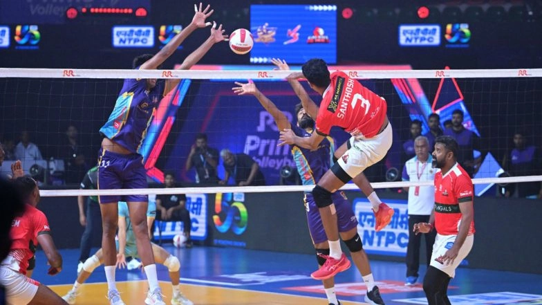 PVL 2025: Delhi Toofans Script Dominant 3–0 Win Over Calicut Heroes in Prime Volleyball League