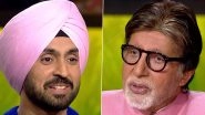 &lsquo;Kaun Banega Crorepati 17&rsquo;: Diljit Dosanjh Lights Up Quiz Show With Heartwarming Conversations With Host Amitabh Bachchan, Singer To Donate INR 50 Lakh Winnings Towards Punjab Flood Relief