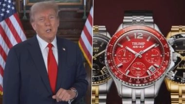 Trump Watches: Donald Trump Promotes His &lsquo;Fight, Fight, Fight&rsquo; Watch Collection in New Newsmax Ads, Check Prices (Video)