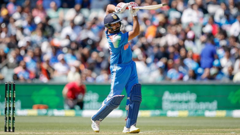 Rohit Sharma Surpasses Sourav Ganguly To Become India’s Third-Highest Run-Getter in ODIs, Achieves Feat During IND vs AUS 2nd ODI 2025 Match