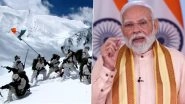 Infantry Day 2025: PM Narendra Modi Pays Tribute to Valour, Supreme Sacrifice of Soldiers on Shaurya Diwas